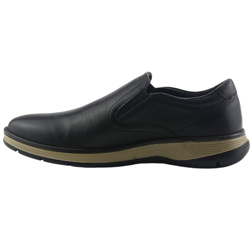 Zapato Ferracini Hombre 5545 Fluence Negro Casual