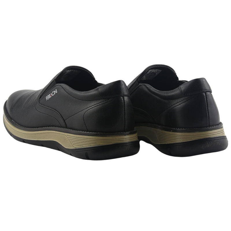 Zapato Ferracini Hombre 5545 Fluence Negro Casual