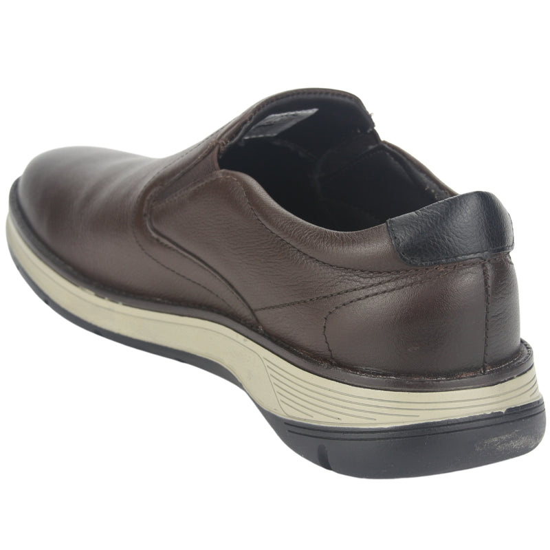 Zapato Ferracini Hombre 5545 Fluence Café Oscuro Casual