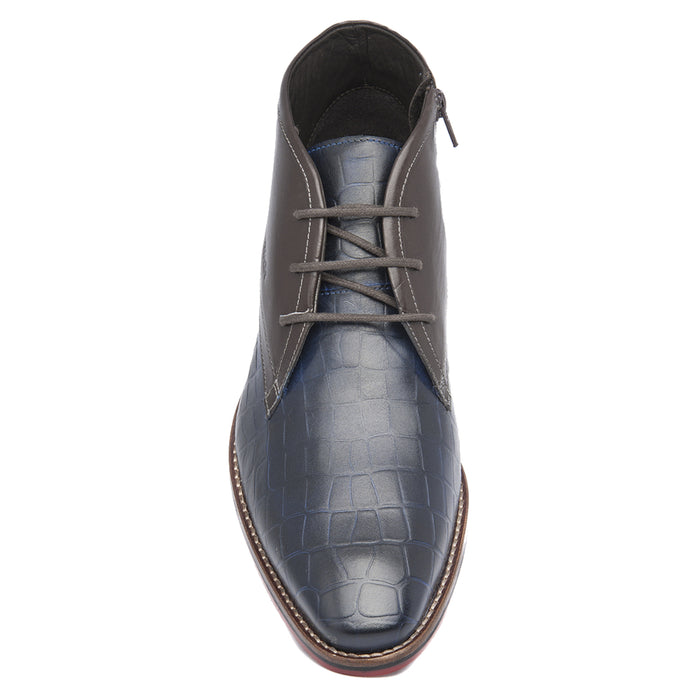 Botin Ferracini Hombre Caravaggio 5678 Azul Casual