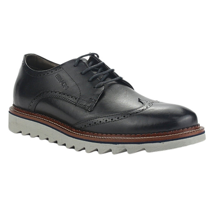 Zapato Ferracini Hombre 5876 F Preto Casual