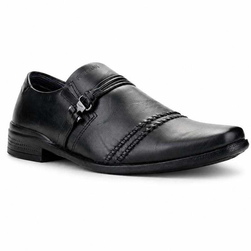 Zapato Ferracini Hombre 4349 Frankfurt Negro Matte Casual