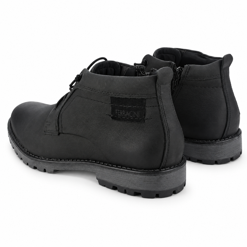 Botin Ferracini Hombre 9949 Cross Negro Casual