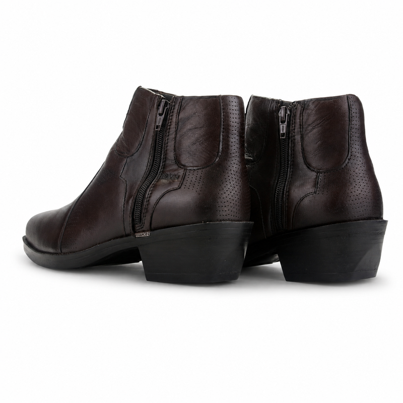 Botin Ferracini Hombre 9015 New Country Café Oscuro Casual