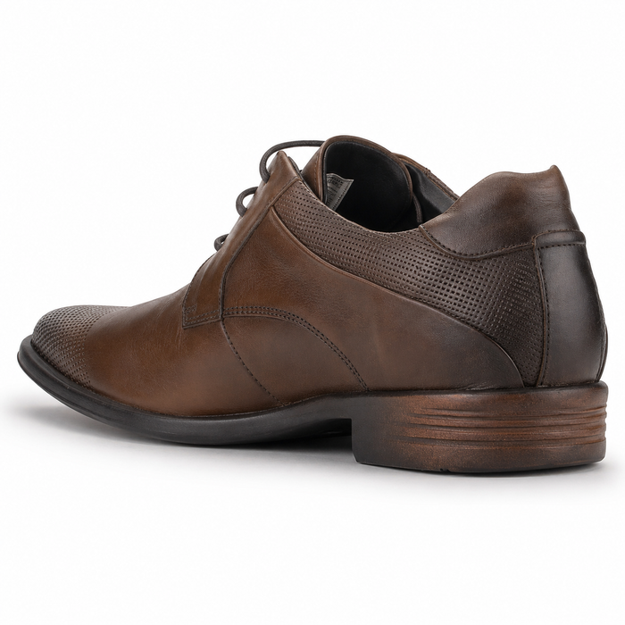 Zapato Café Hombre Casual Ferracini 6065