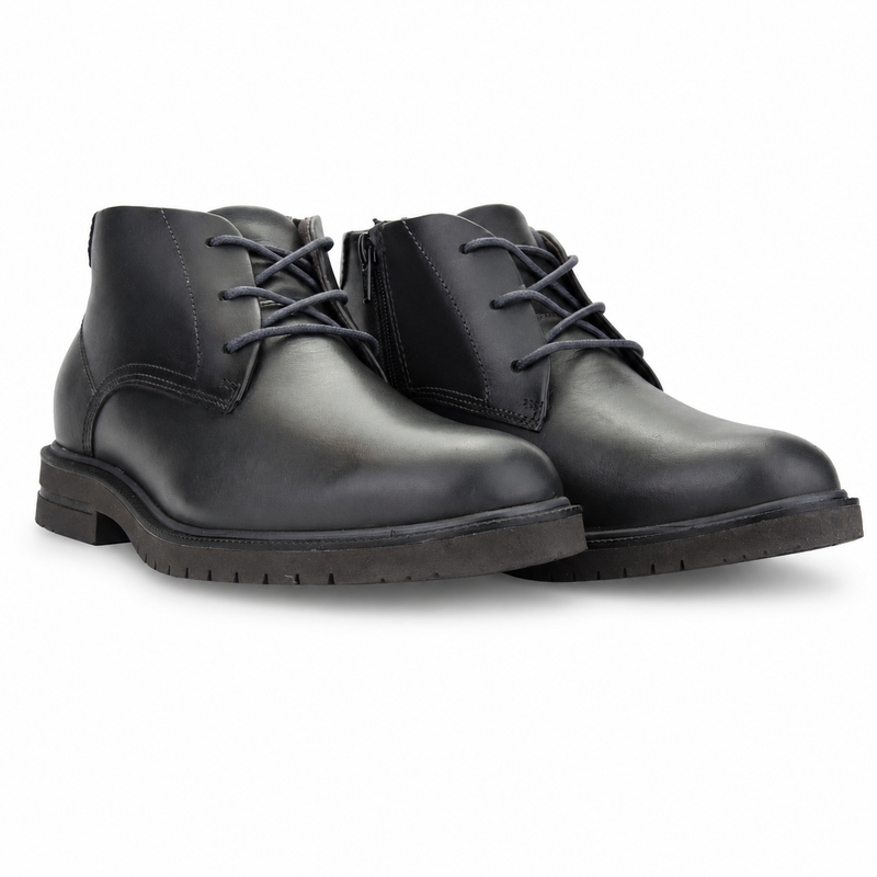 Botin Ferracini Hombre 5437 Firenze Negro Casual