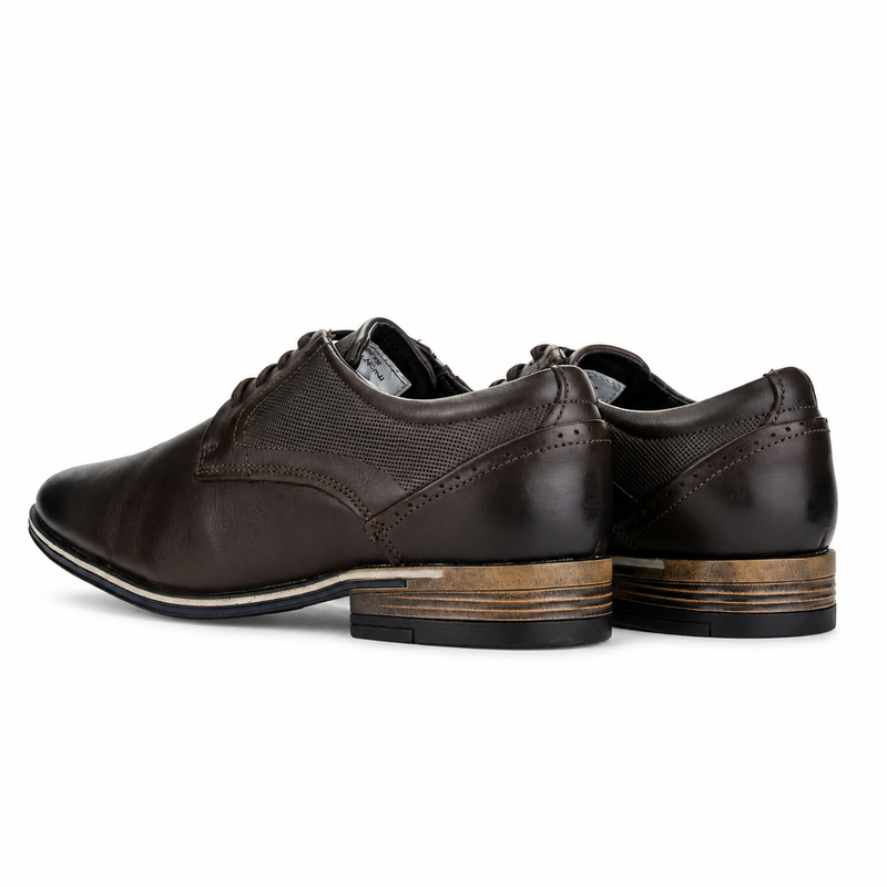 Zapato Café Hombre Casual Ferracini Munique 3361