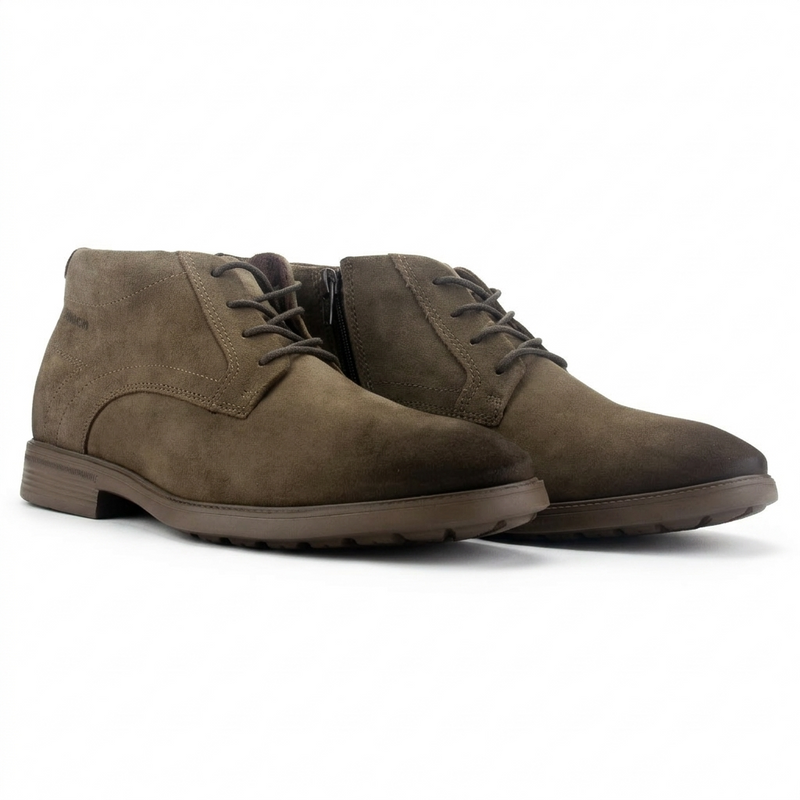 Botin Taupe Hombre Casual Ferracini Bali 6018
