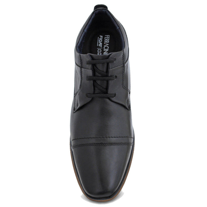 Zapato Ferracini Hombre Derby 6065 Negro Casual