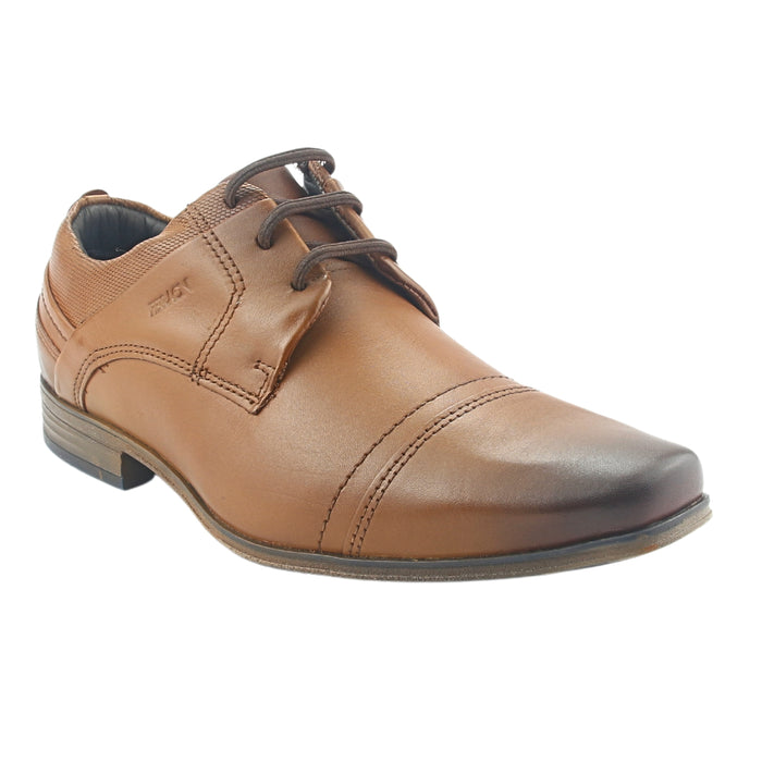 Zapato Ferracini Hombre Derby 6065 Café Casual