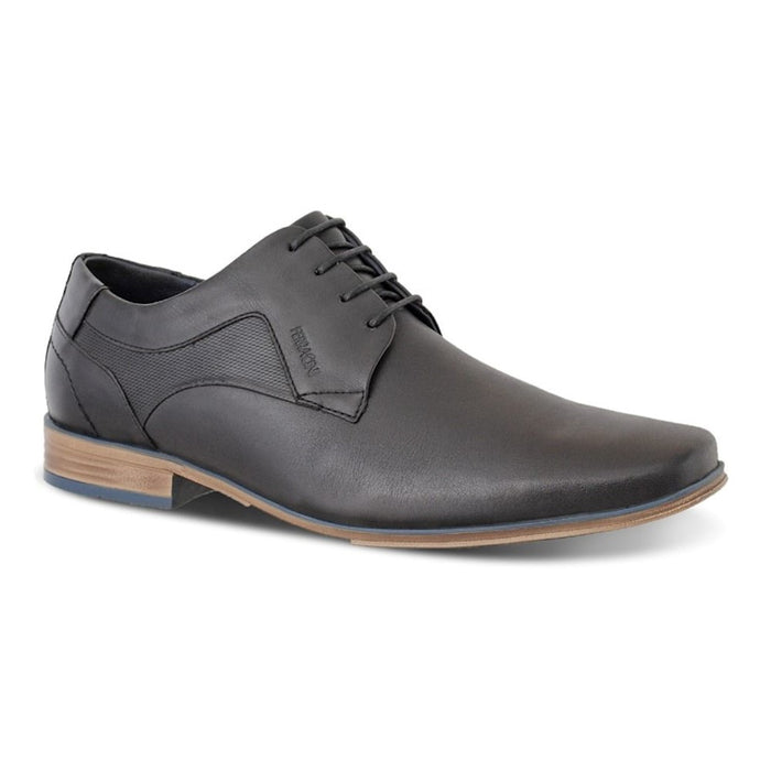 Zapato Ferracini Hombre Derby 6067 Negro Casual