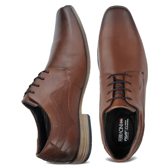 Zapato Ferracini Hombre Derby 6067 Havana Casual