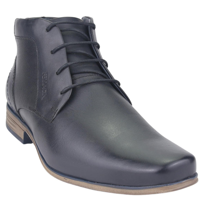 Botin Ferracini Hombre Derby 6068 Negro Casual
