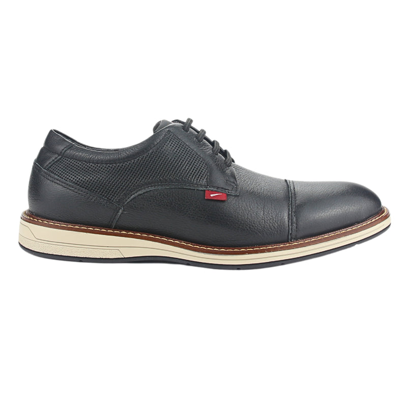 Zapato Ferracini Hombre 6151 Kingston Negro Casual