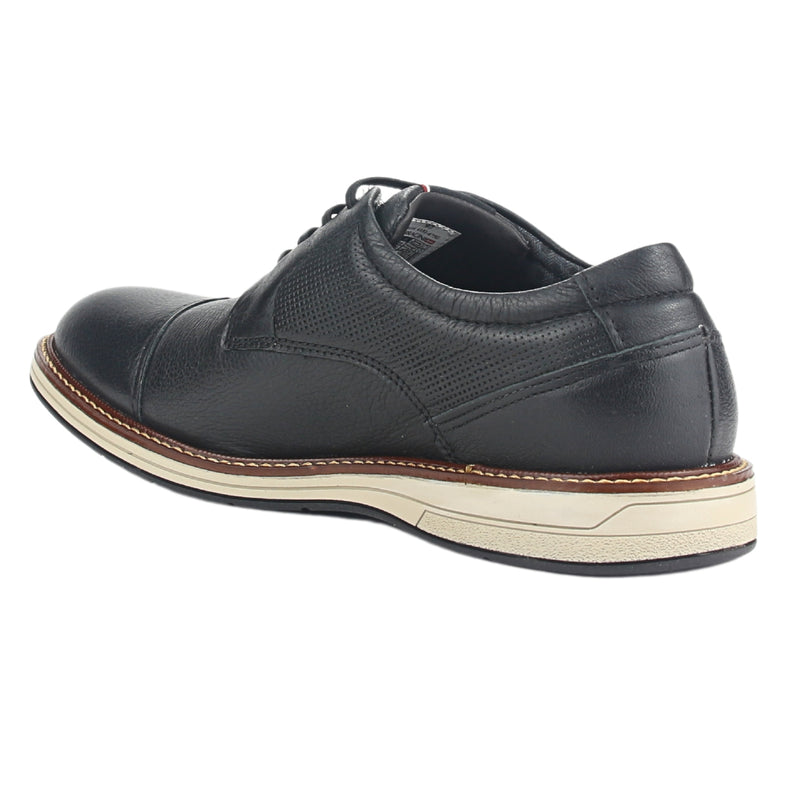 Zapato Ferracini Hombre 6151 Kingston Negro Casual