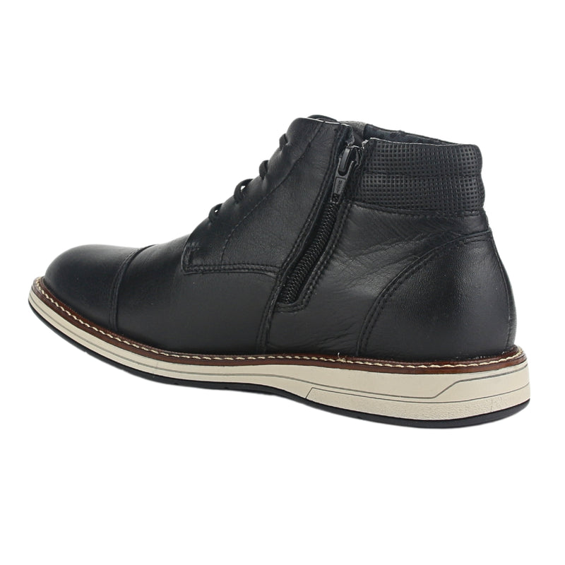 Botin Ferracini Hombre 6153 Kingston Negro Casual