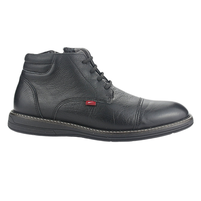 Botin Ferracini Hombre 6153 Kingston Negro/Negro Casual