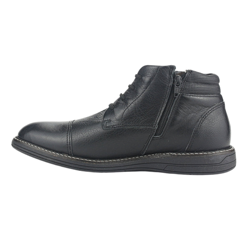 Botin Ferracini Hombre 6153 Kingston Negro/Negro Casual