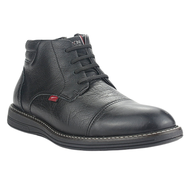 Botin Ferracini Hombre 6153 Kingston Negro/Negro Casual