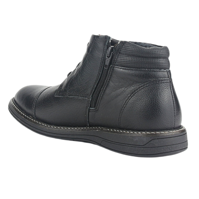 Botin Ferracini Hombre 6153 Kingston Negro/Negro Casual