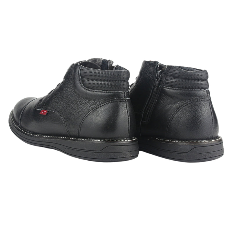 Botin Ferracini Hombre 6153 Kingston Negro/Negro Casual