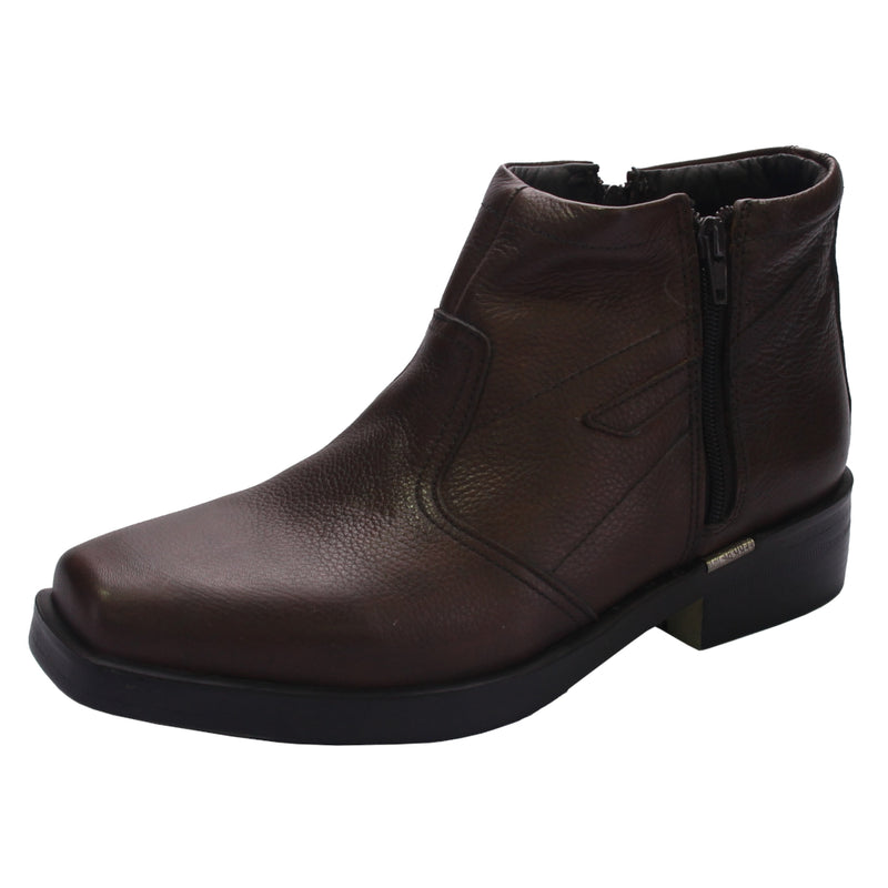 Botin Ferracini Hombre 6674 Urban Way Café Oscuro Casual