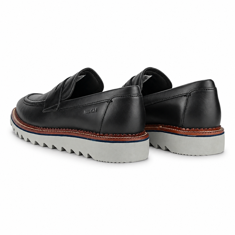 Zapato Ferracini Hombre 5878 F Preto Casual