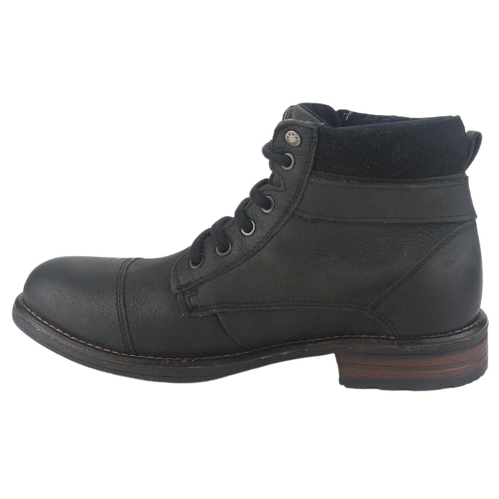 Botin Ferracini Hombre 9873 Negro Casual