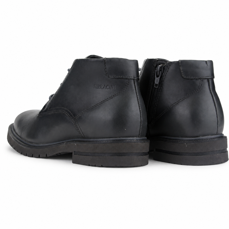 Botin Ferracini Hombre 5437 Firenze Negro Casual