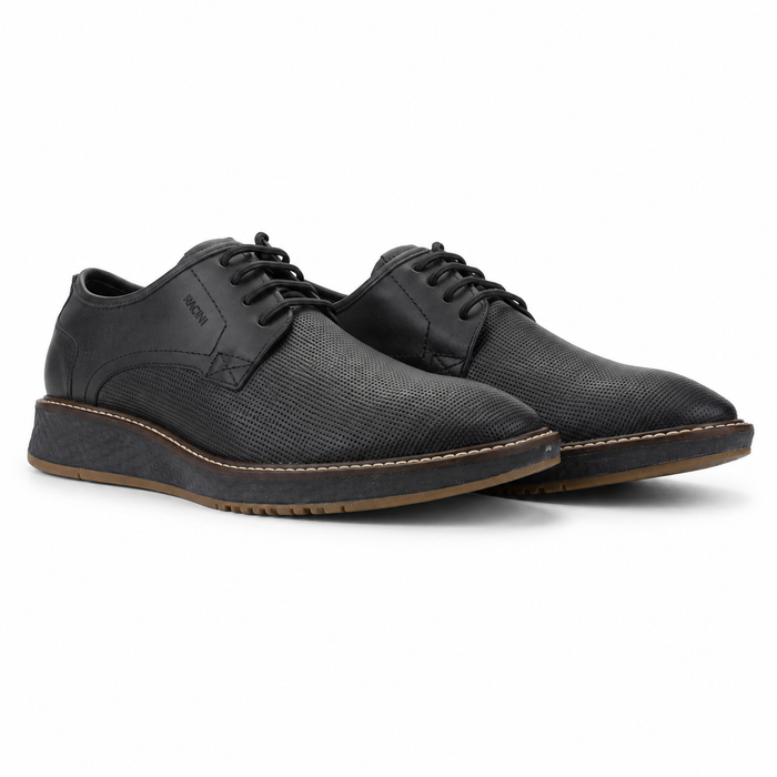 Zapato Negro Hombre Casual Ferracini 3302