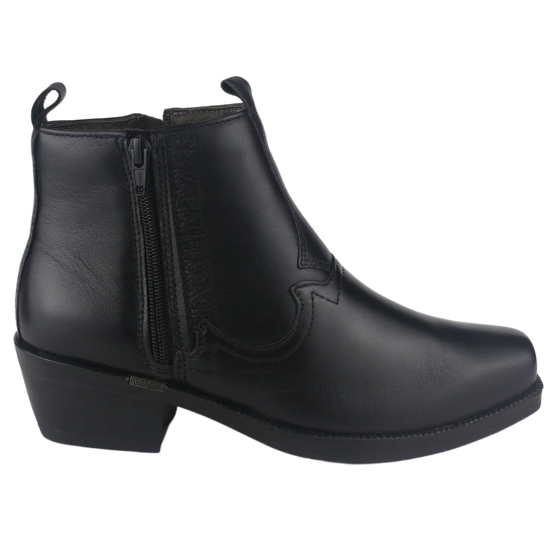 Botin Ferracini Hombre 8907 New Country Negro Casual