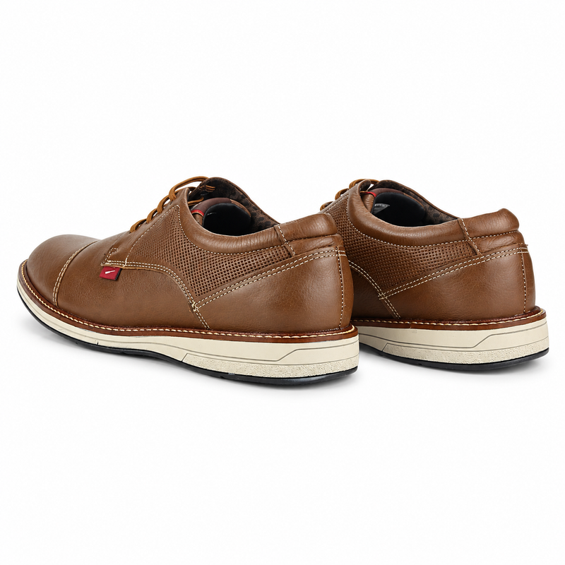 Zapato Ferracini Hombre 6151 Kingston Café Casual