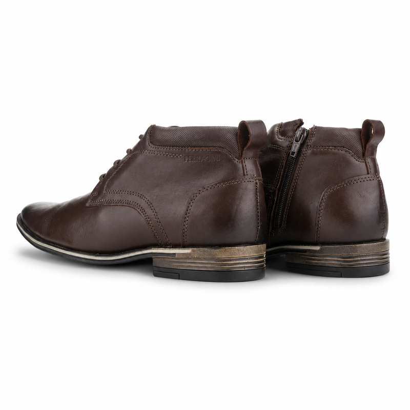 Botín Café Hombre Casual Ferracini Munique 3363