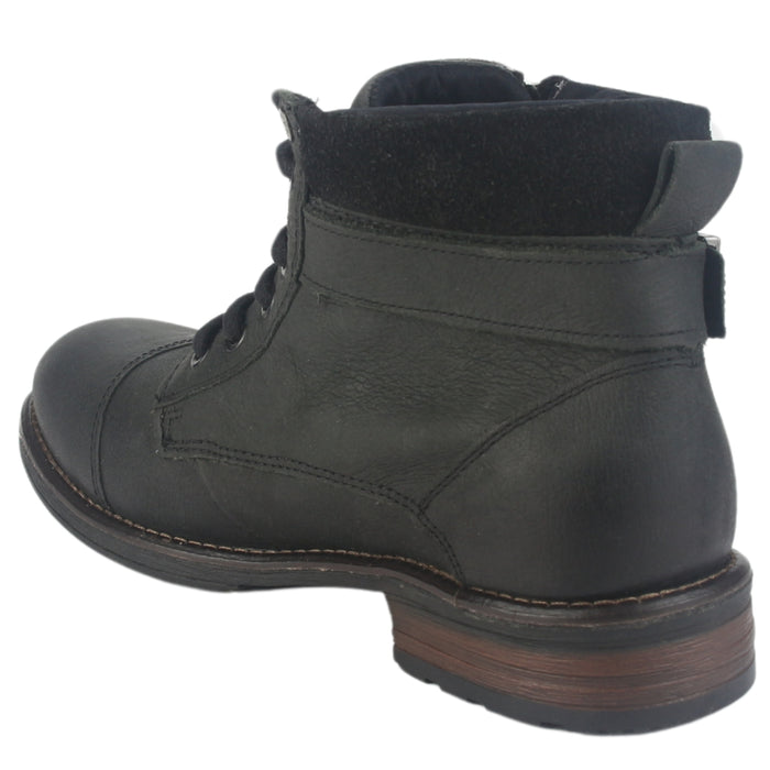 Botin Ferracini Hombre 9873 Negro Casual