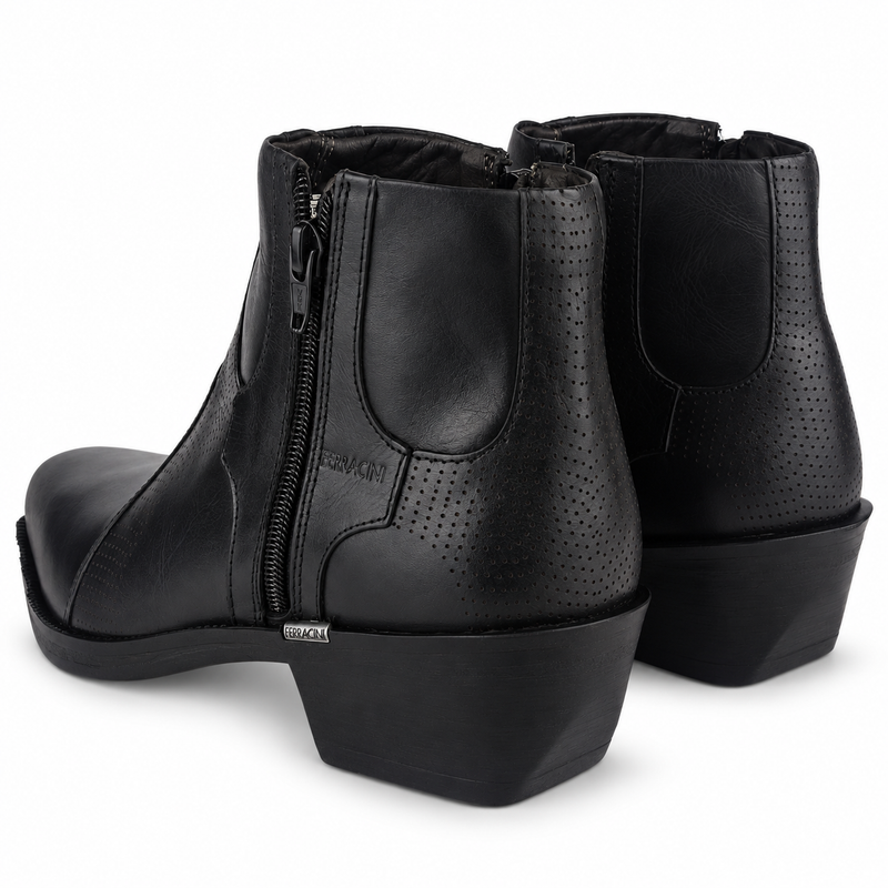 Botin Ferracini Hombre 9015 New Country Negro Casual