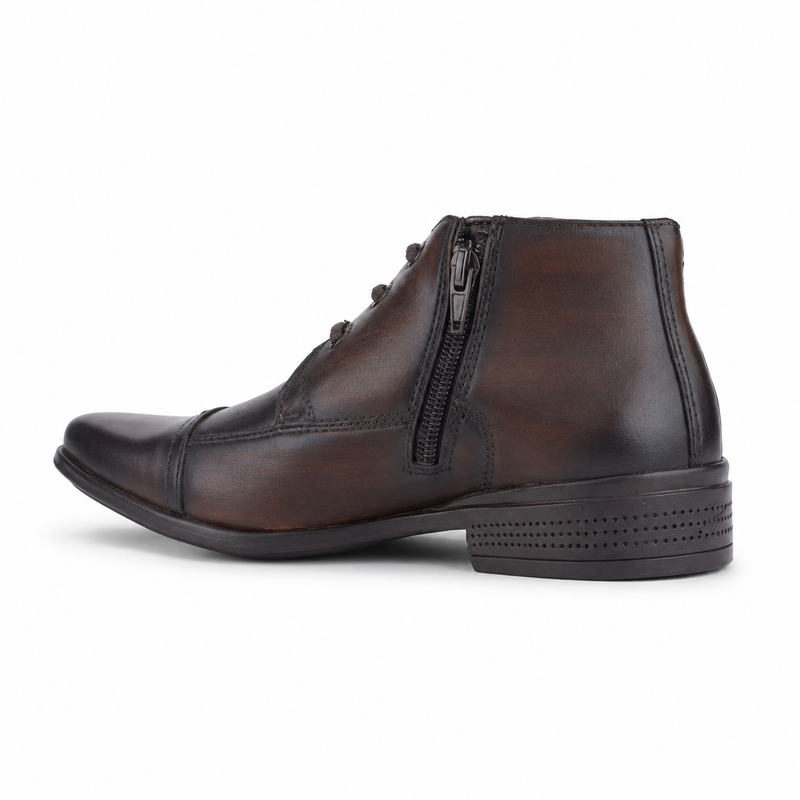 Botin Ferracini Hombre 4363 Frankfurt Tostado Casual