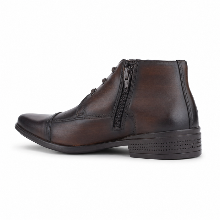 Botin Ferracini Hombre 4363 Frankfurt Tostado Casual