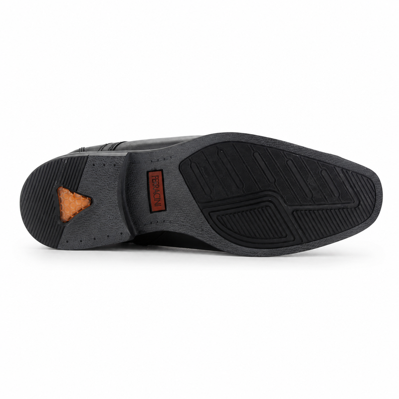 Botín Negro Hombre Casual Ferracini Munique 3363