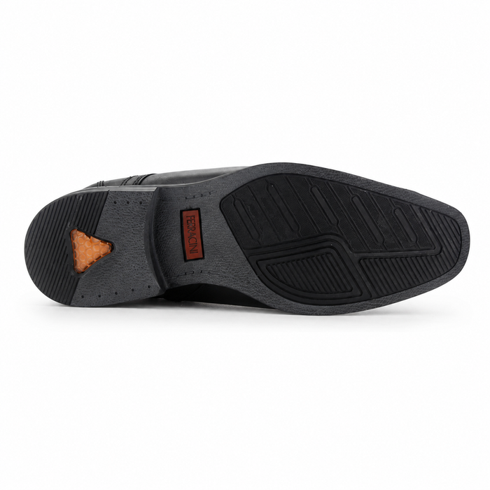 Botín Negro Hombre Casual Ferracini Munique 3363