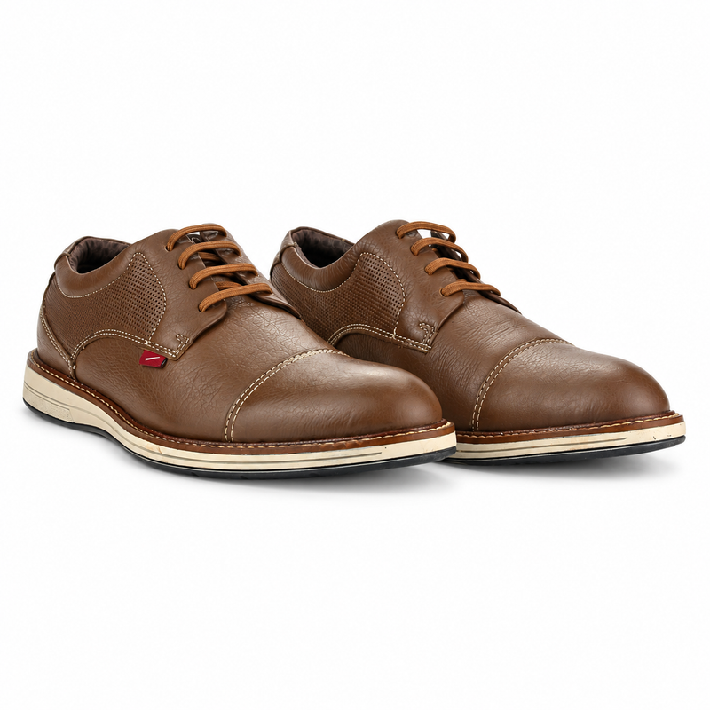 Zapato Ferracini Hombre 6151 Kingston Café Casual