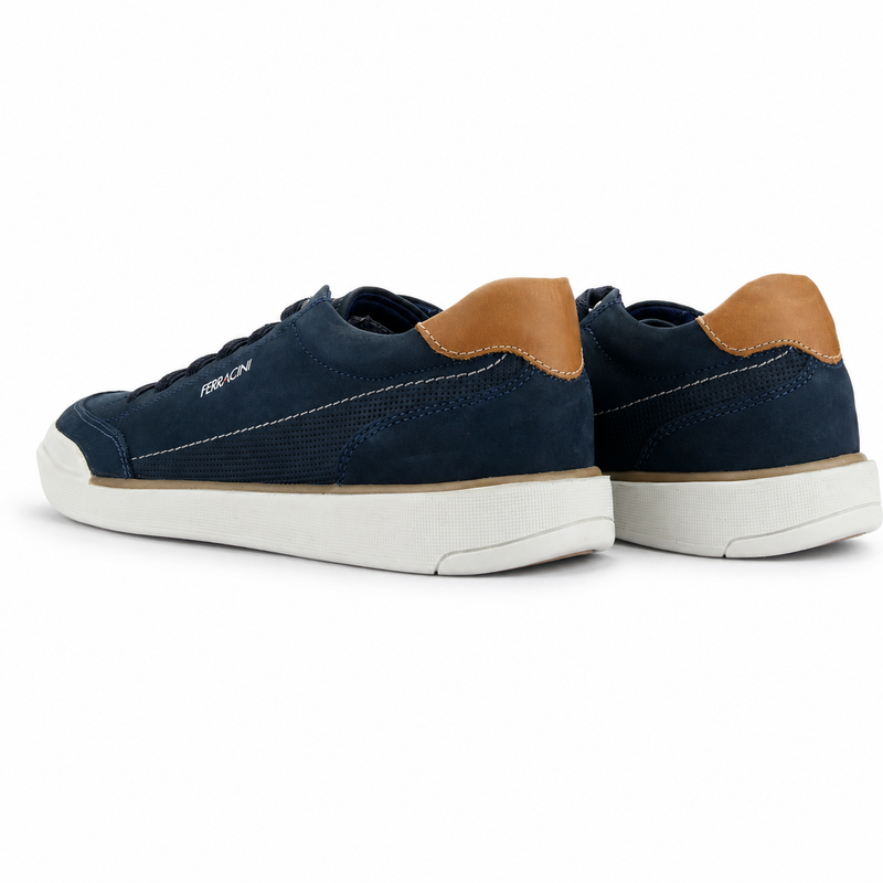 Zapatilla Ferracini Hombre 1056 Star Azul Marino Casual