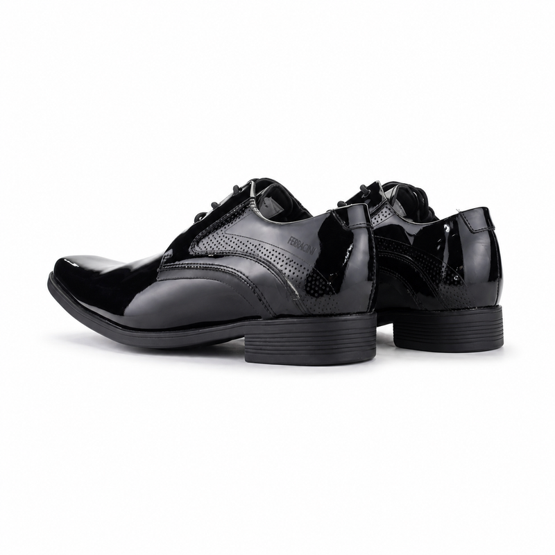 Zapato Ferracini Hombre 6503 Pixel Negro Casual
