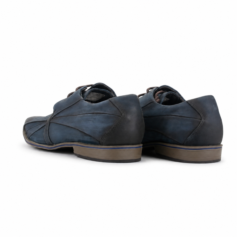 Zapato Azul Hombre Casual Ferracini 5227