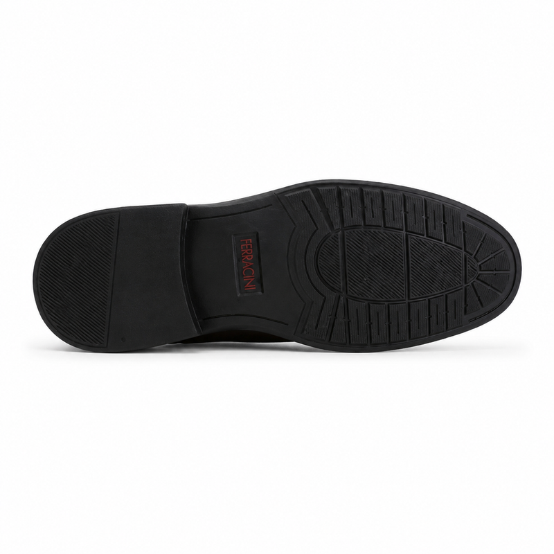 Zapato Negro Hombre Casual Ferracini 5530