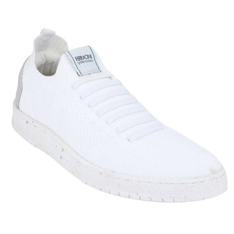 Zapatilla Ferracini Hombre 8191 Sampa Green Blanco Casual