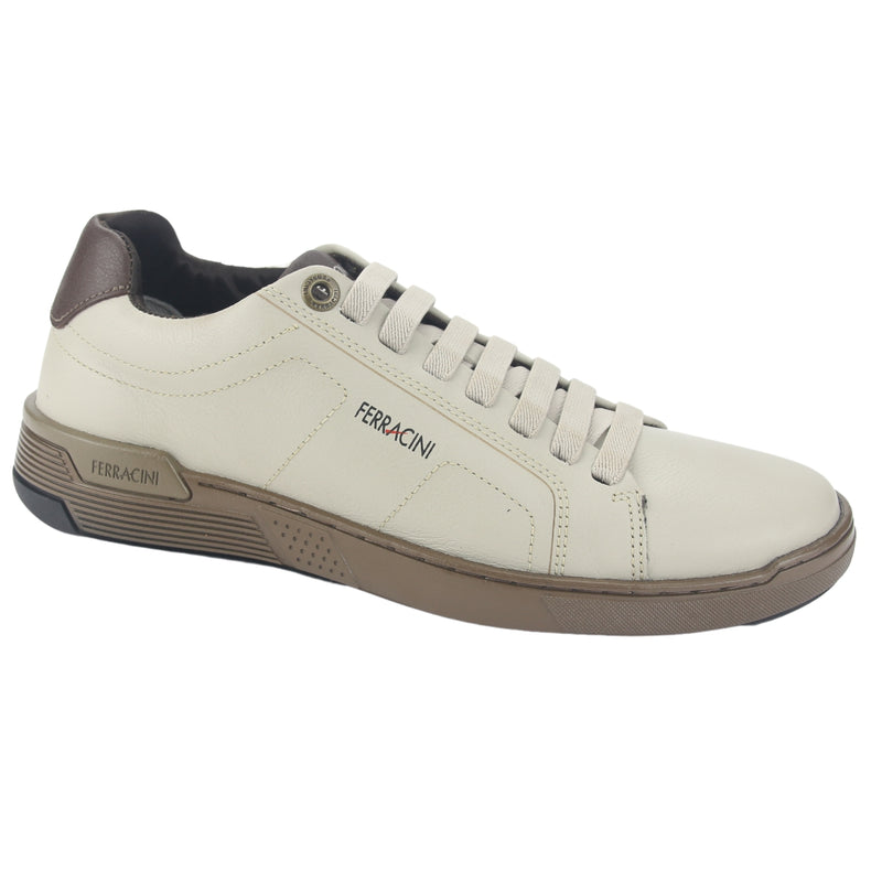 Zapatilla Ferracini Hombre 8276 Artico Beige Casual