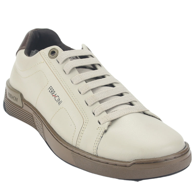 Zapatilla Ferracini Hombre 8276 Artico Beige Casual