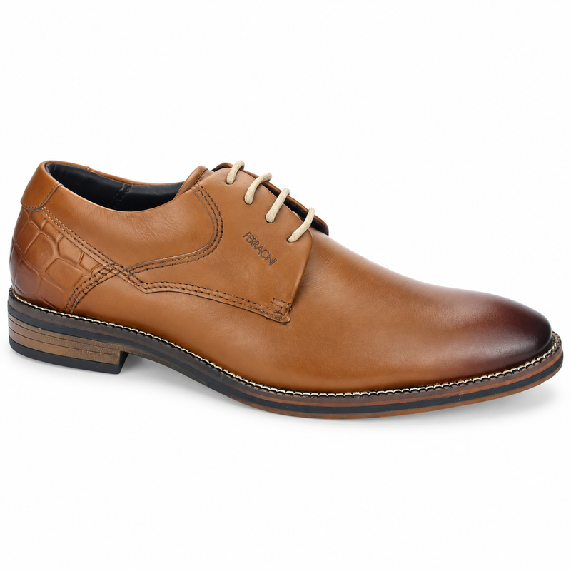 Zapato Ferracini Hombre 3941 Bentley Café Casual