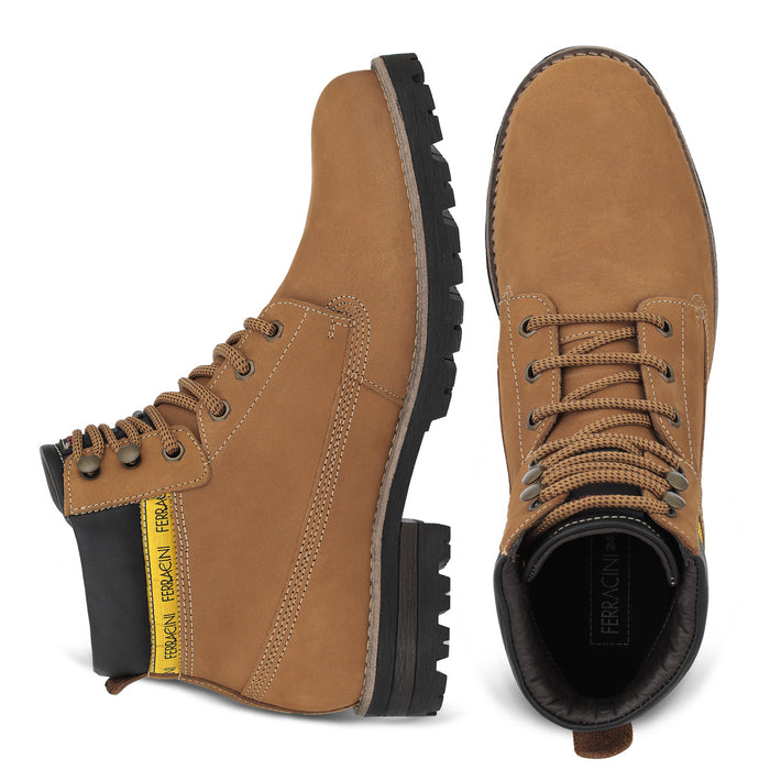 Bototo Ferracini Hombre Compass 8834 Camel Casual