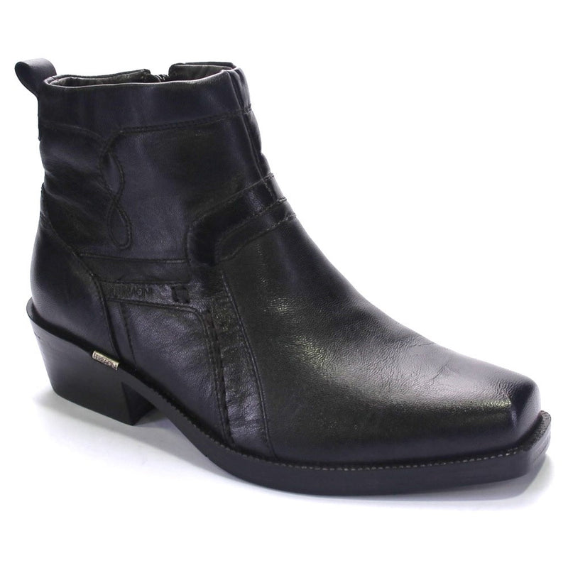 Botin Ferracini Hombre 8986 New Country Negro Casual
